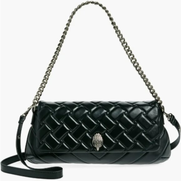 Kurt Geiger London Handbags - Kurt Geiger London Long Kensington Leather Shoulder Bag